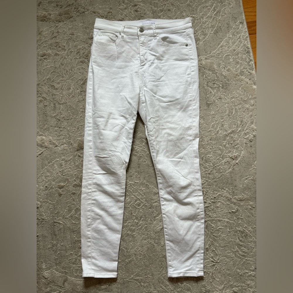 LOFT skinny ankle jeans